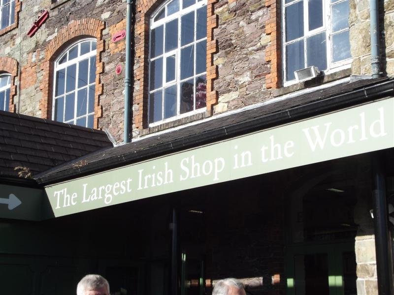 The largest irish shop in the world @ Blarney Castle